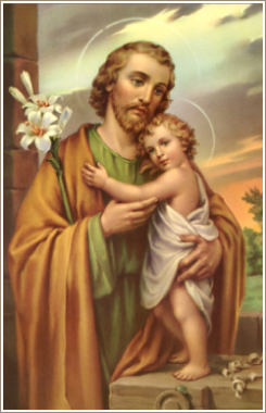 Traditional image of St. Joseph